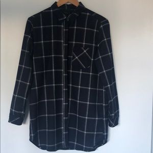 Navy Blue button down